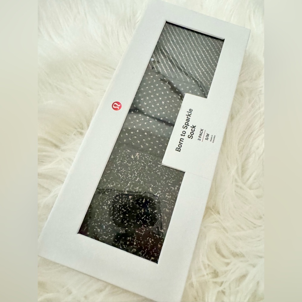 New Born to sparkle sock 3pack